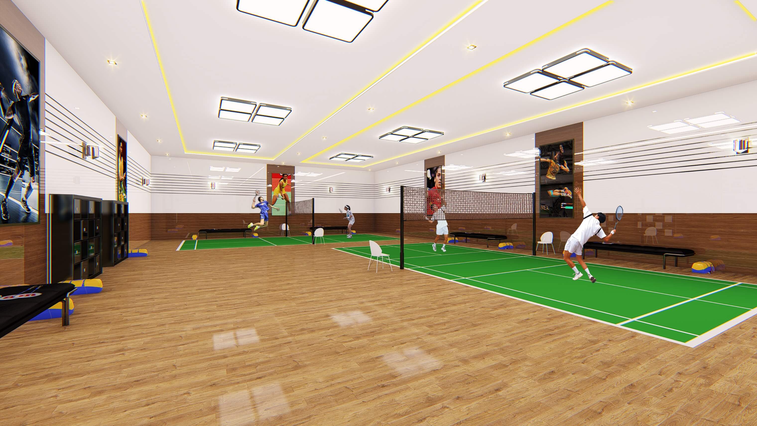 badminton court